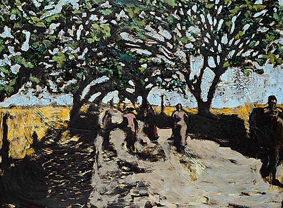 #405 ~ MacKay - Untitled - Road to Dehli