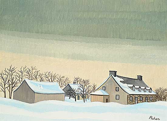 #455 ~ Picher - Vielle Maison, Beaupre