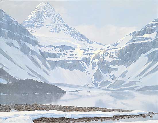 #466 ~ Raftery - Springtime at Mt. Assiniboine