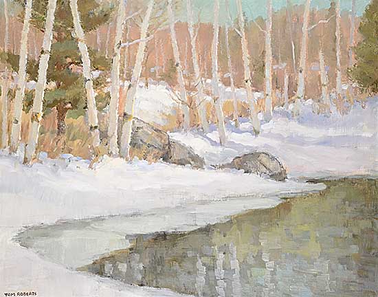 #471 ~ Roberts - Birch Trees in Late Winter