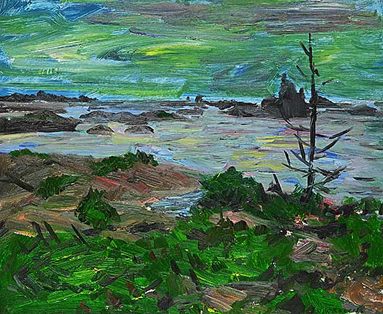 #473 ~ Roberts - Evening, Georgian Bay