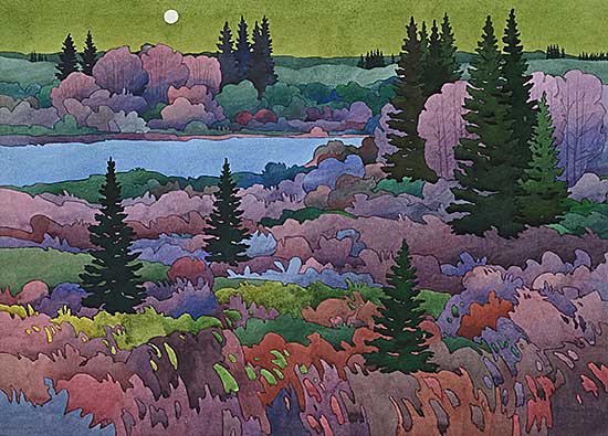 #546 ~ Thomson - Untitled - Forest Twilight