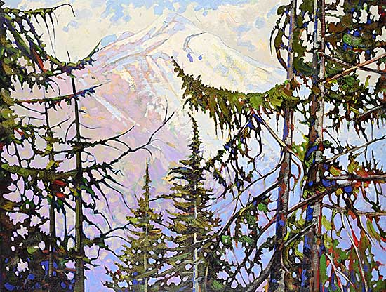 #551 ~ Townsend - Hike Near Moraine Lake, Alberta