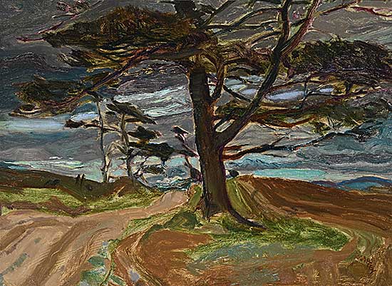 #552 ~ Varley - Untitled - Path Under the Tree
