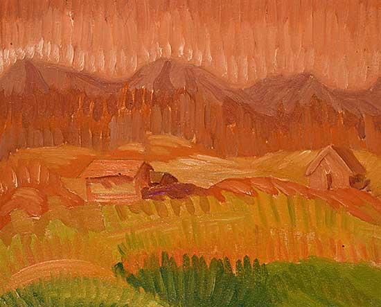 #561 ~ Warrener - Heat, Hayfield, Skeena Valley, B.C.