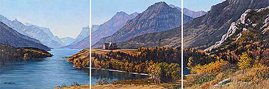#565 ~ Wilson - Gateway to Waterton [Triptych]