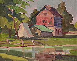#547 ~ Thornton - Untitled - Farm House