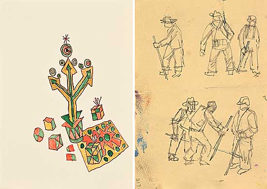 #2015 ~ Bates - Lot of Two Illustrations