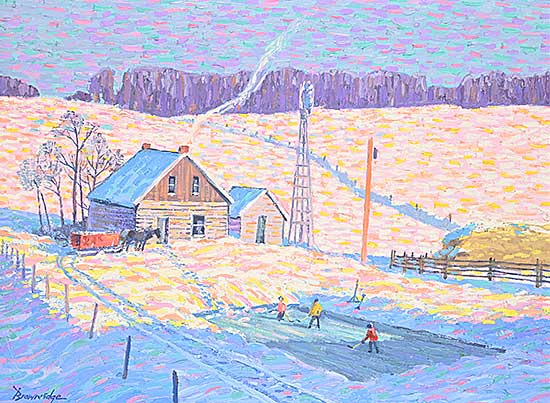 #2037 ~ Brownridge - Shinny at Old Manny's 