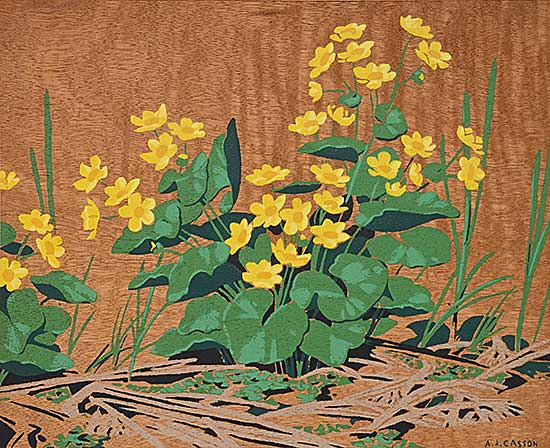 #2045 ~ Casson - Untitled - Marsh Marigold Cowslip