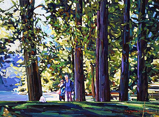 #2050 ~ Chuang - Untitled - Beneath the Trees