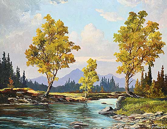 #2054 ~ Crockford - Scene Near Morley, Alberta