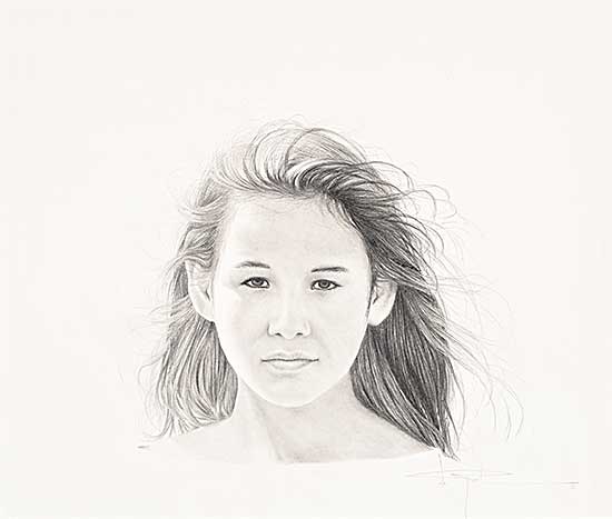 #2066 ~ de Groot - Untitled - Portrait of a Young Woman