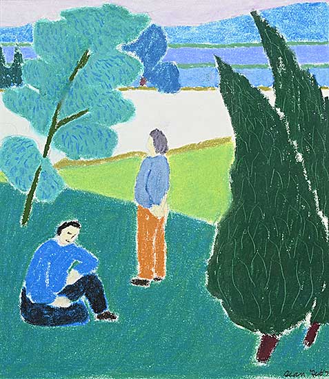 #2069 ~ Dean - Untitled - Looking Out, Looking In