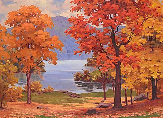 #2071 ~ Drummond - Autumn at Fairy Bay