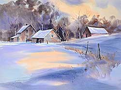 #2029 ~ Brager - Untitled - Winter Farm