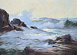 #2063 ~ de Garthe - Untitled - Crashing Surf