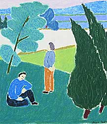 #2069 ~ Dean - Untitled - Looking Out, Looking In