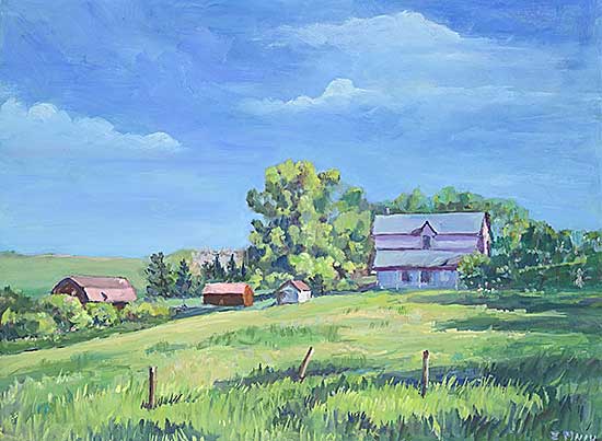 #2085 ~ Finch - Summer Greens