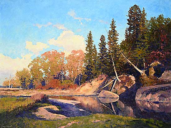 #2088 ~ Flodberg - Boulder Creek, Late Afternoon