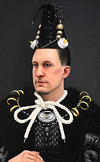 #2089 ~ Flodberg - Portrait with Boot and Rope