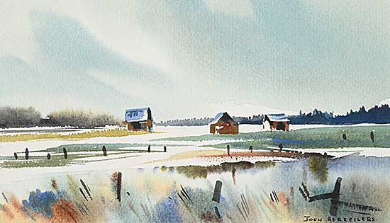 #2130 ~ Herreilers - Spring Landscape