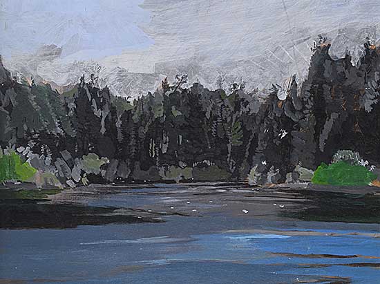 #2139 ~ Howarth - Untitled - Edge of the Water