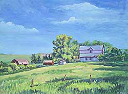 #2085 ~ Finch - Summer Greens