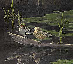 #2131 ~ Hiebert - Untitled - Log Life