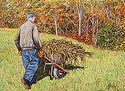 #2133 ~ Holmes - A Load of Corn Stalks