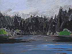 #2139 ~ Howarth - Untitled - Edge of the Water