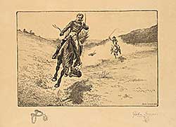 #2146 ~ Innes - Untitled - Horse Breaking