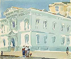 #2155 ~ Jurgens - Untitled - Street Scene