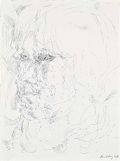 #2169 ~ Kipling - Untitled - Abstract Double Vision Portrait