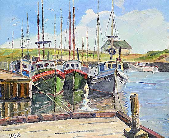 #2186 ~ LeBon - Bateaux de peche [Gaspe, Que.]