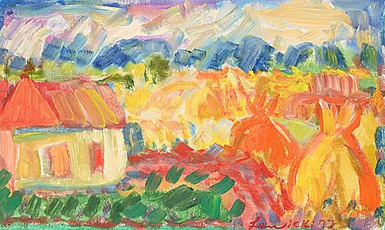 #2195 ~ Lewicki - Untitled - The Harvest