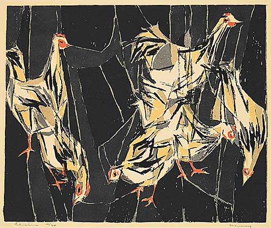 #2211 ~ Manarey - Chickens  #16/20