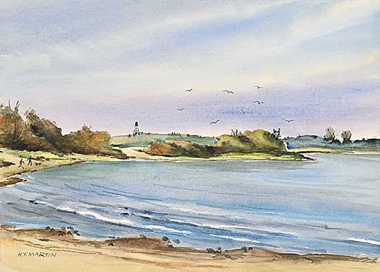 #2216 ~ Martin - Untitled - Beach Walk