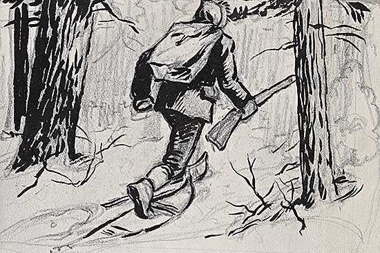 #2224 ~ Mclean - Untitled - Through the Forest