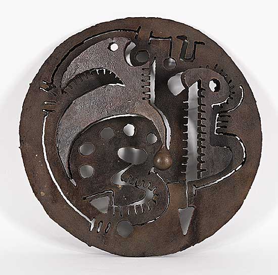 #2225 ~ McLeod - Untitled - Abstract Circle