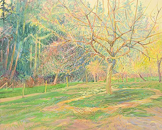 #2240 ~ More - Cherry Tree with Straw Circle