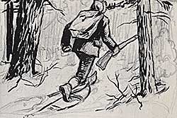 #2224 ~ Mclean - Untitled - Through the Forest