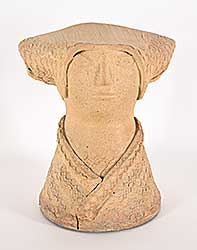 #2232 ~ Mihalcheon - Untitled - Woman with Medieval Headpiece