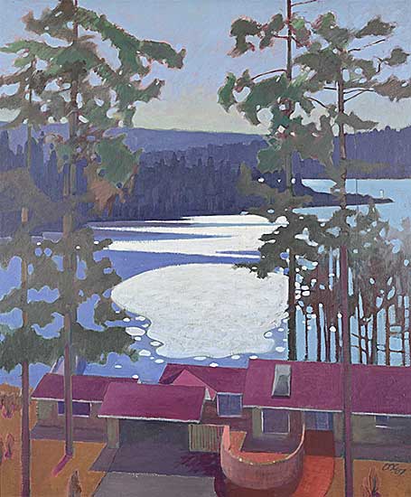 #2262 ~ O'Connor - Long Harbour From the Painter's Scott Point Home