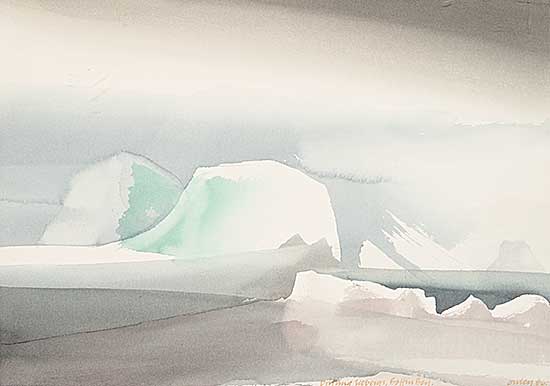 #2271 ~ Onley - Drifting Icebergs, Baffin Bay