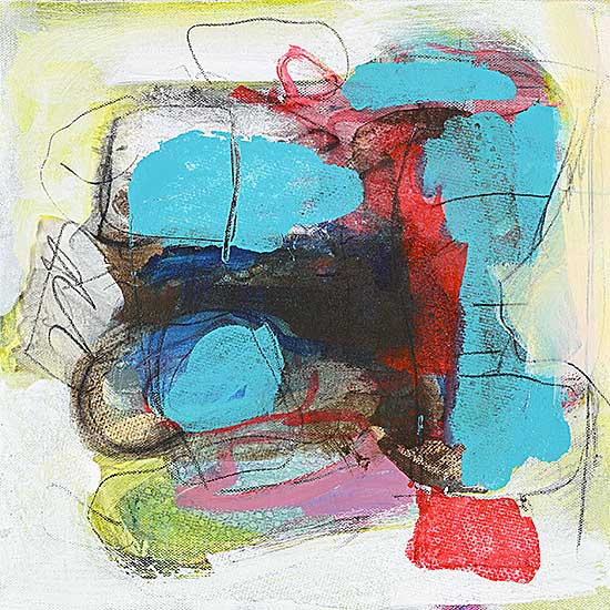 #2284 ~ Peck-Whyte - Abstract Fabric 3