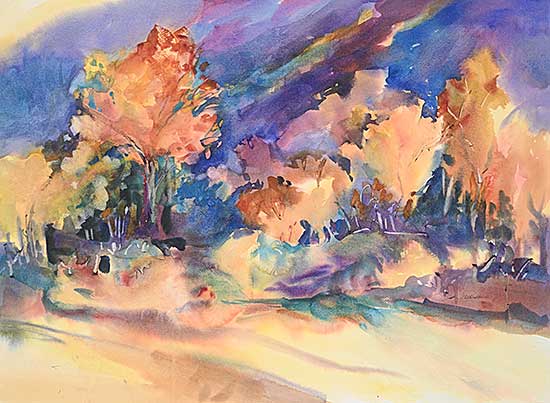 #2285 ~ Pederson - Mountainside Fall