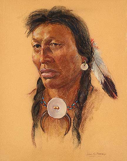 #2292 ~ Perry - Ah Chin [The Dog], Dakota Sioux