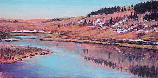 #2295 ~ Phelps - Spring Flooding at Big Hill