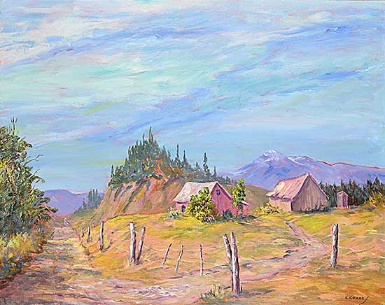 #2316 ~ Ritten - Untitled - Cottage in the Hills